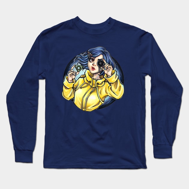 Coraline Long Sleeve T-Shirt by C-Yen